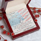 No Matter Where The Military Sends Me - [Eternal Hope Necklace] - Air Force Sister Gift