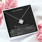 Gift For Programmer 4 Love Knot Necklace