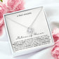 Gift For Matron of Honor 5 Love Knot Necklace