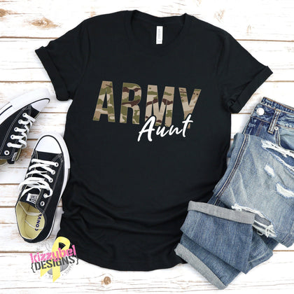 Army Aunt Shirt, Army Aunt Gift, Army Aunt Graduation Shirts, Gift Idea For Army Aunt, Army Aunt T-Shirts, Deployment, Homecoming Shirt