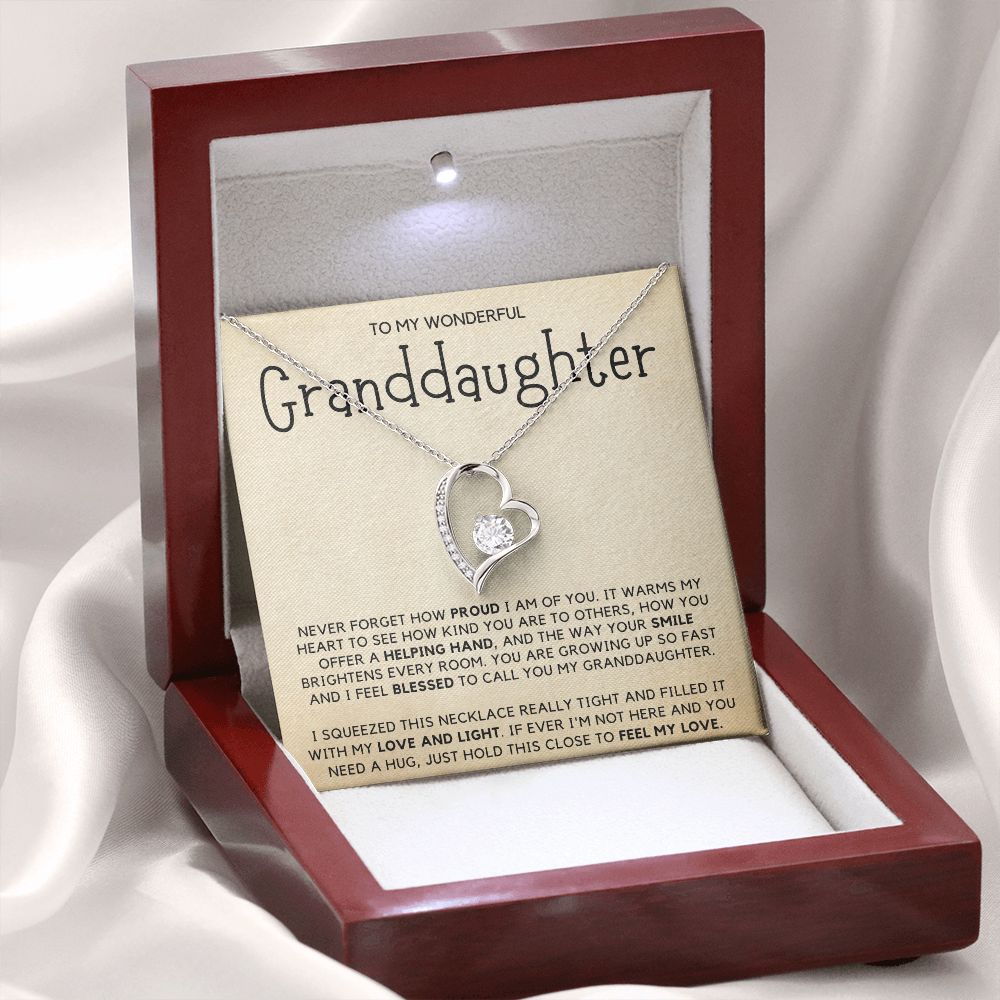 Granddaughter 11 - Forever Love Necklace
