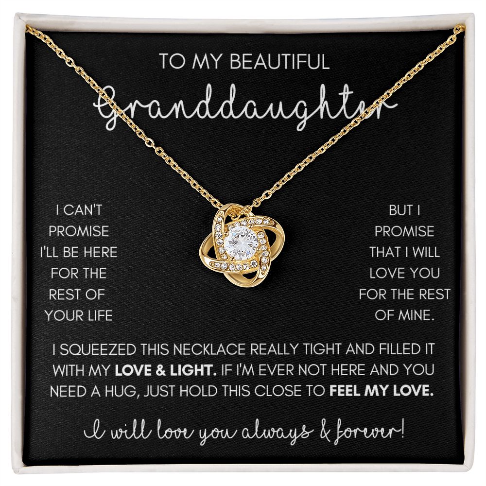 Granddaughter - Love Knot Necklace