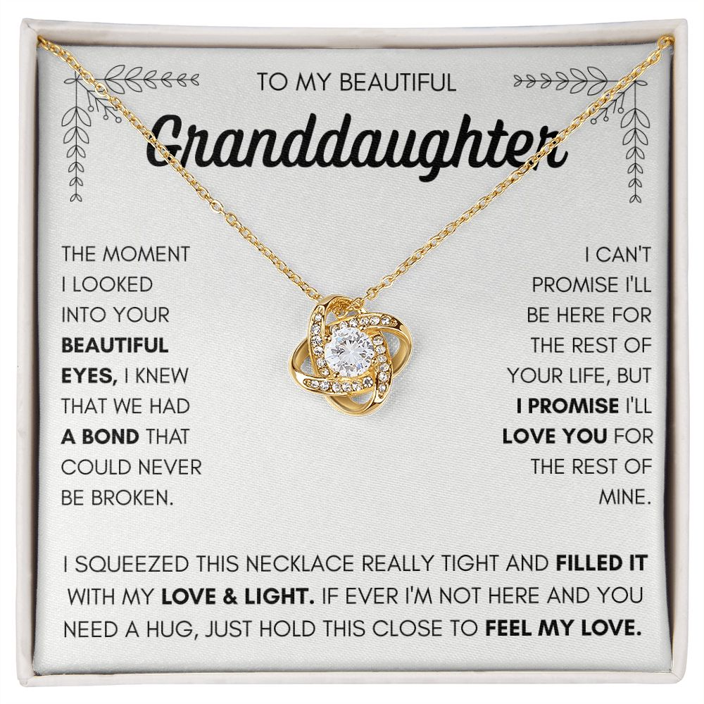 Granddaughter 5 - Love Knot Necklace