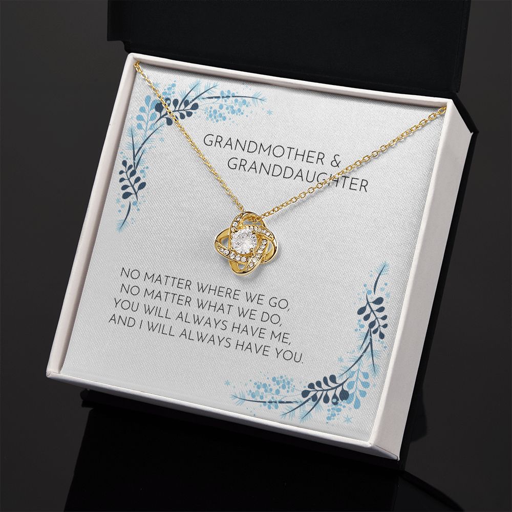 Granddaughter 13 - Love Knot Necklace