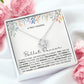 Gift For Ballet Dancer 2 Love Knot Necklace