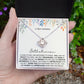 Gift For Esthetician 2 Love Knot Necklace