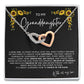 Granddaughter 20 - Interlocking Hearts Necklace