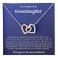 Granddaughter 10 - Interlocking Hearts Necklace