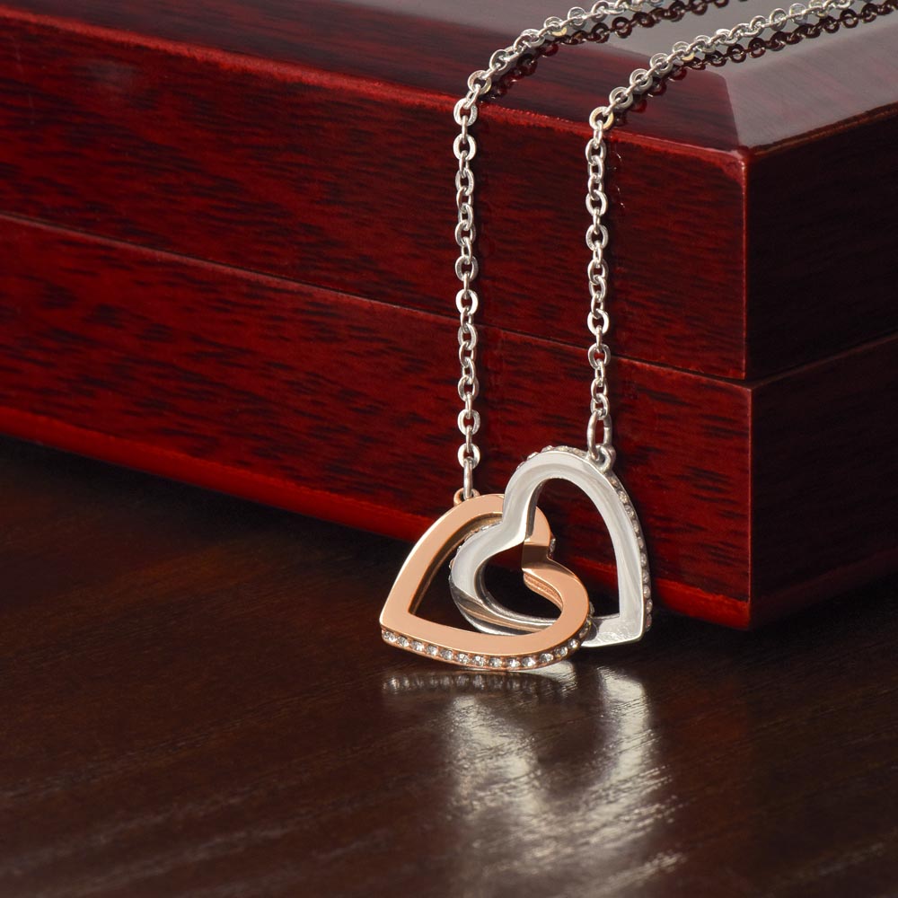 Granddaughter 4 - Interlocking Hearts Necklace