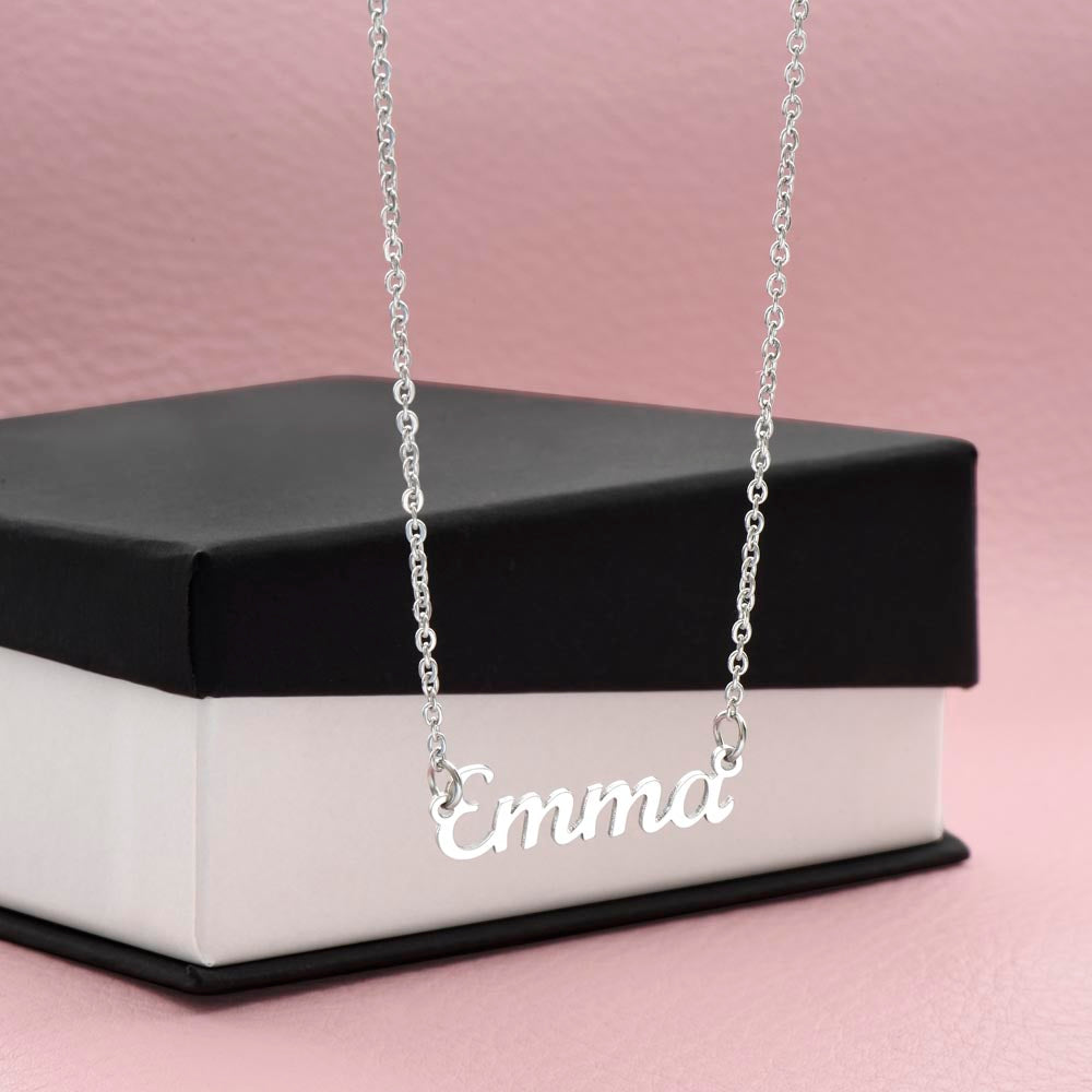 Crazy Thing Called Life - To My Soulmate - Custom Name Necklace