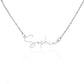 Granddaughter 10 - Signature Name Necklace