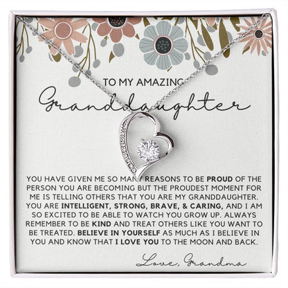 Granddaughter 17 - Forever Love Necklace