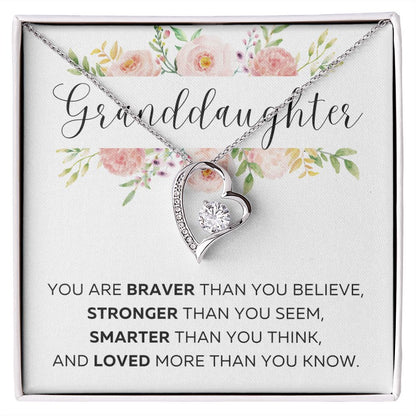 Granddaughter 12 - Forever Love Necklace