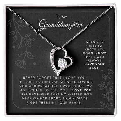 Granddaughter 24 - Forever Love Necklace