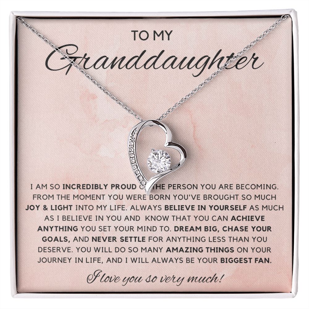 Granddaughter 3 - Forever Love Necklace