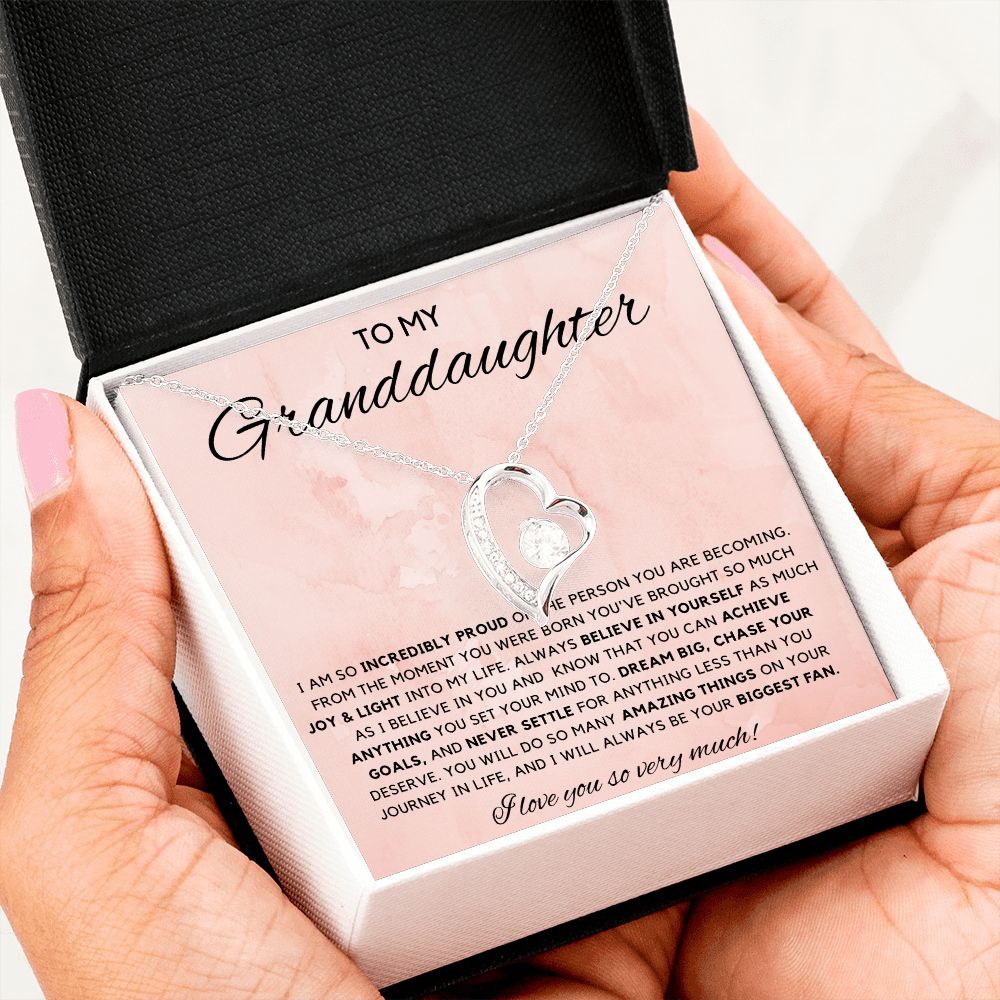Granddaughter 3 - Forever Love Necklace