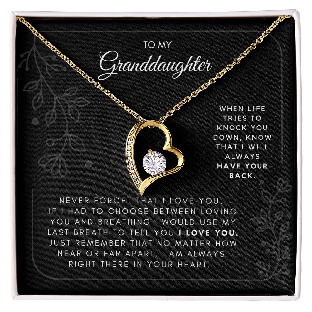 Granddaughter 24 - Forever Love Necklace