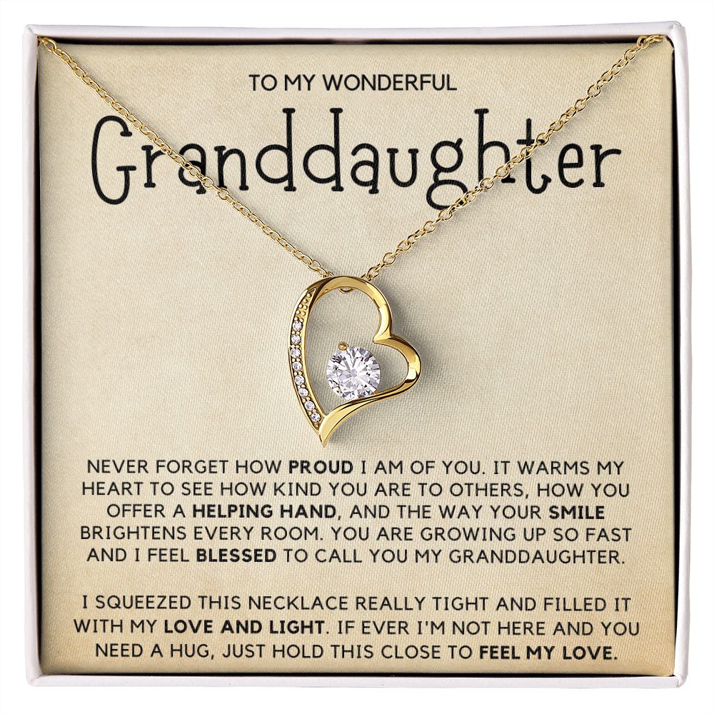 Granddaughter 11 - Forever Love Necklace