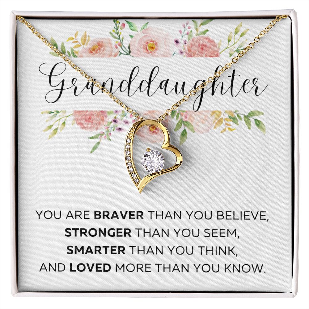 Granddaughter 12 - Forever Love Necklace