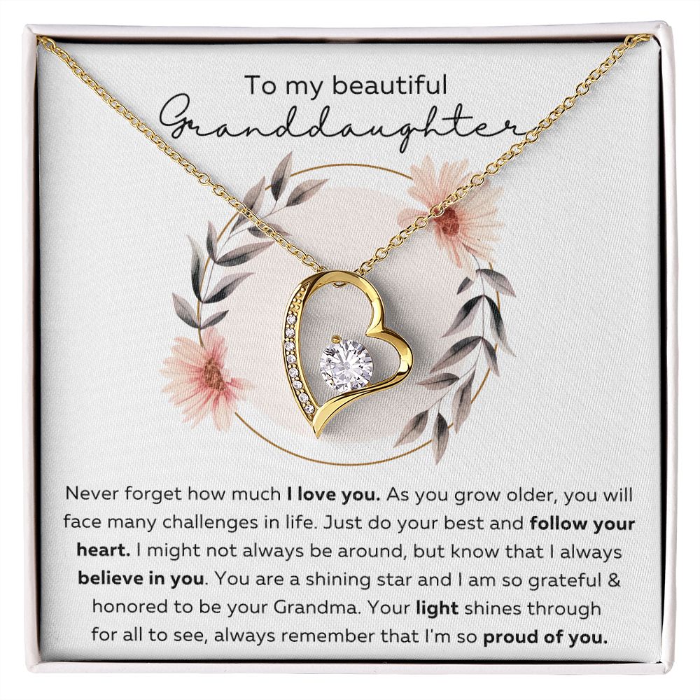 Granddaughter 28 - Forever Love Necklace