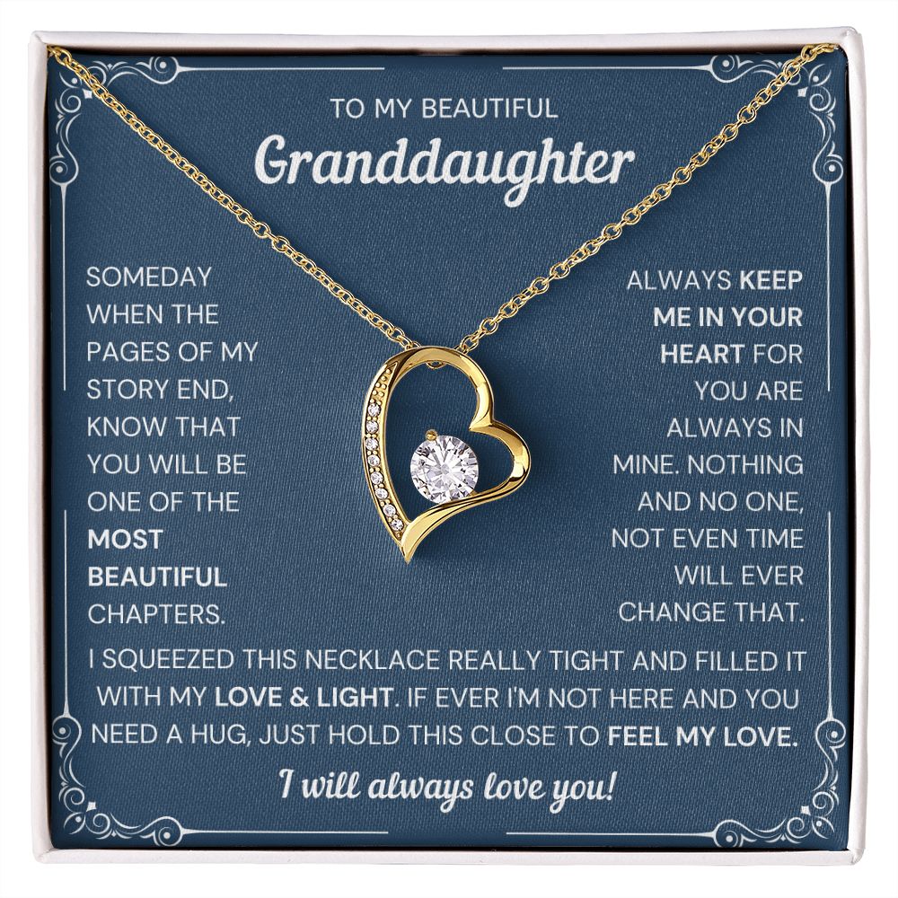 Granddaughter 23 - Forever Love Necklace
