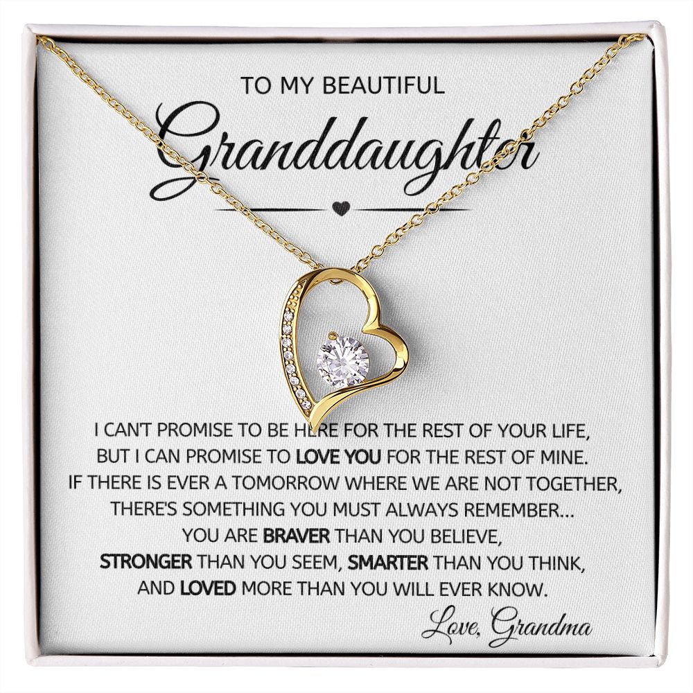 Granddaughter 7 - Forever Love Necklace